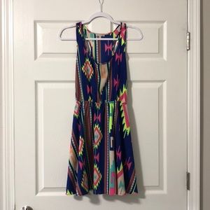 Abstract print Dress